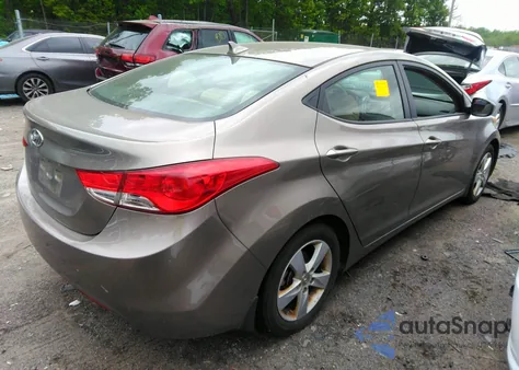 2013 Hyundai Elantra Gls from USA, damaged, VIN 5NPDH4AE6DH326793